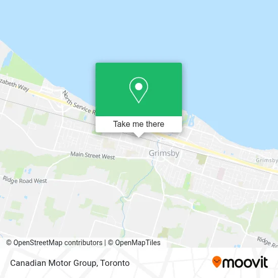 Canadian Motor Group map