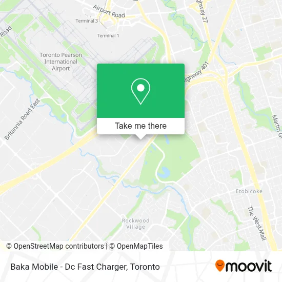 Baka Mobile - Dc Fast Charger map