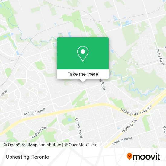 Ubhosting map
