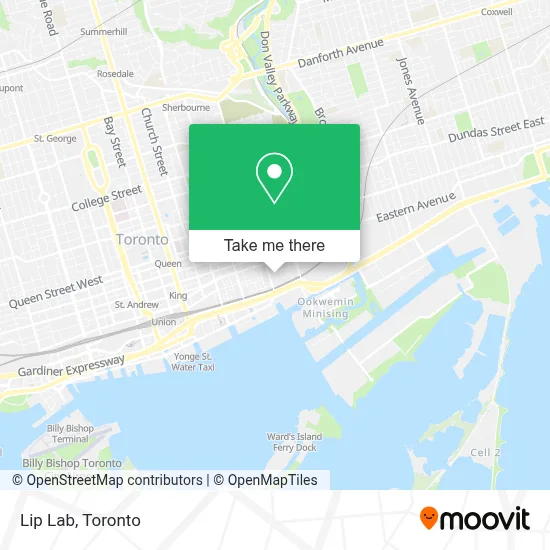 Lip Lab map