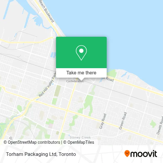 Torham Packaging Ltd map
