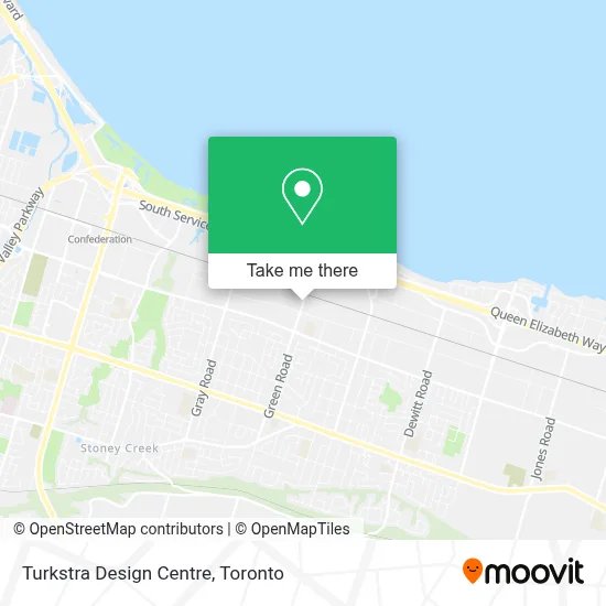 Turkstra Design Centre map