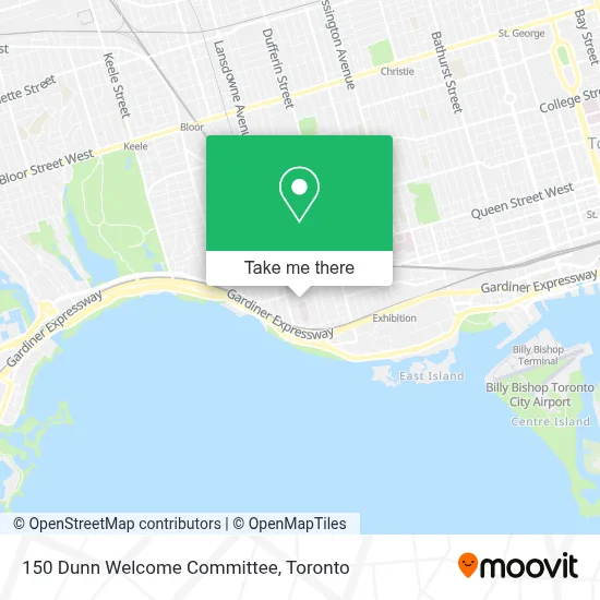 150 Dunn Welcome Committee map