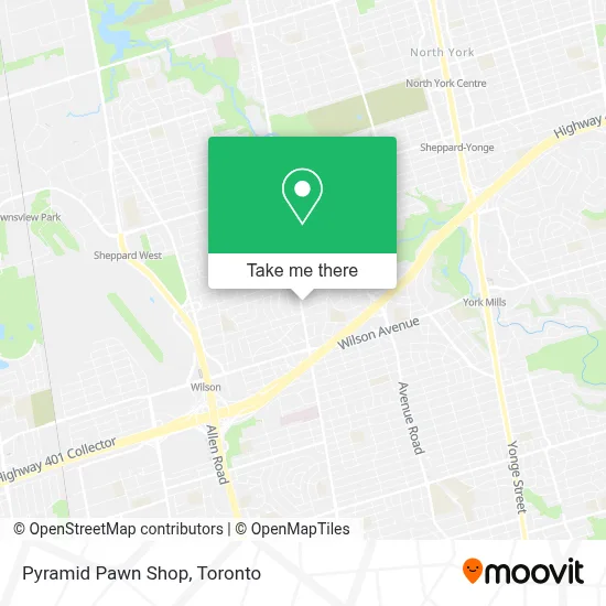 Pyramid Pawn Shop map