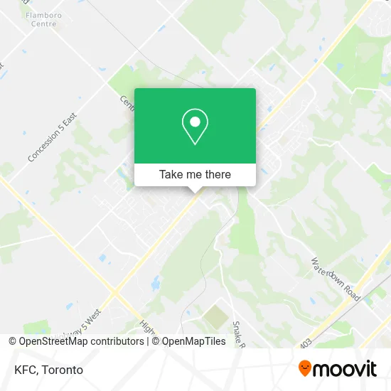 Kfc map