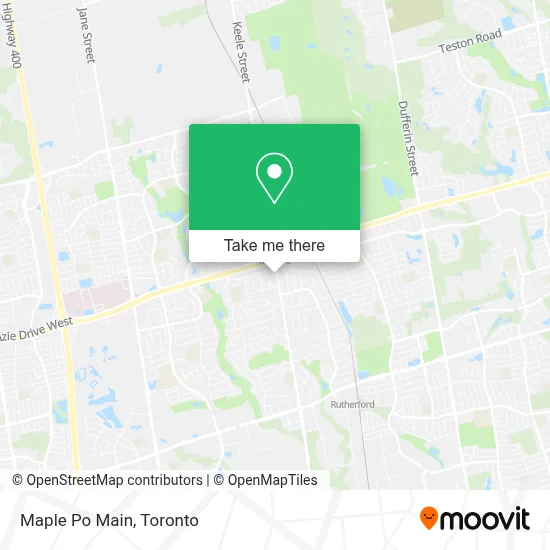 Maple Po Main map