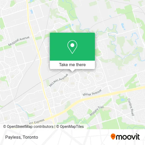Payless map