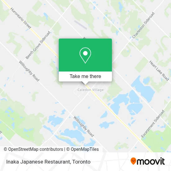 Inaka Japanese Restaurant map