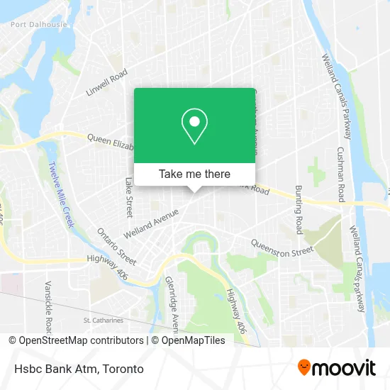 Hsbc Bank Atm map