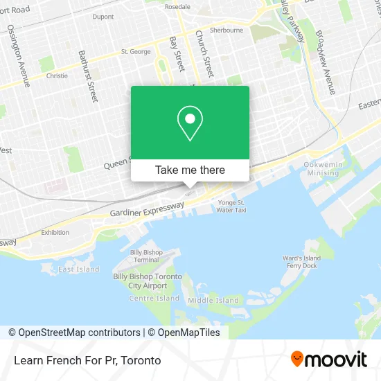 Learn French For Pr map
