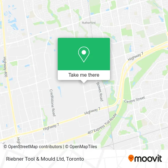 Riebner Tool & Mould Ltd map