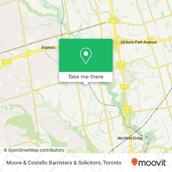 Moore & Costello Barristers & Solicitors map