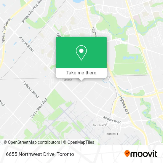 6655 Northwest Drive map
