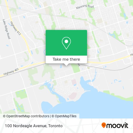 100 Nordeagle Avenue map