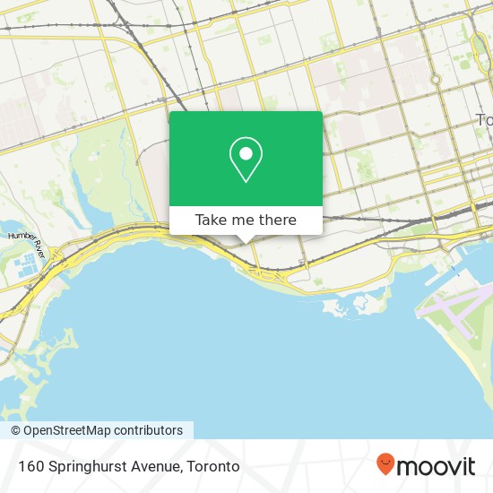 160 Springhurst Avenue map