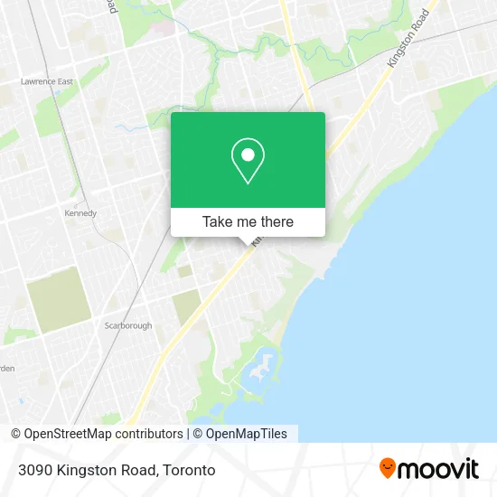 3090 Kingston Road map