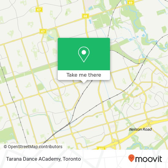Tarana Dance ACademy map