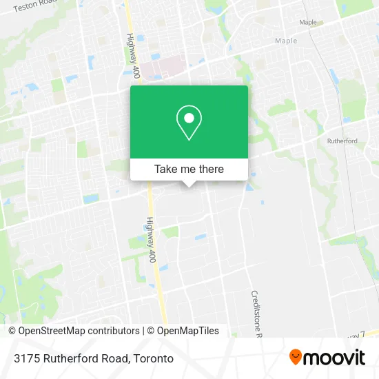 3175 Rutherford Road map