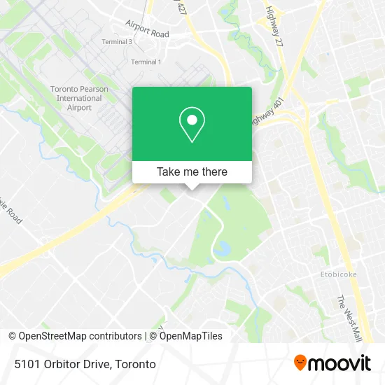 5101 Orbitor Drive map