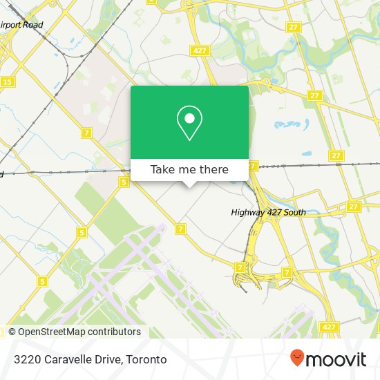 3220 Caravelle Drive map