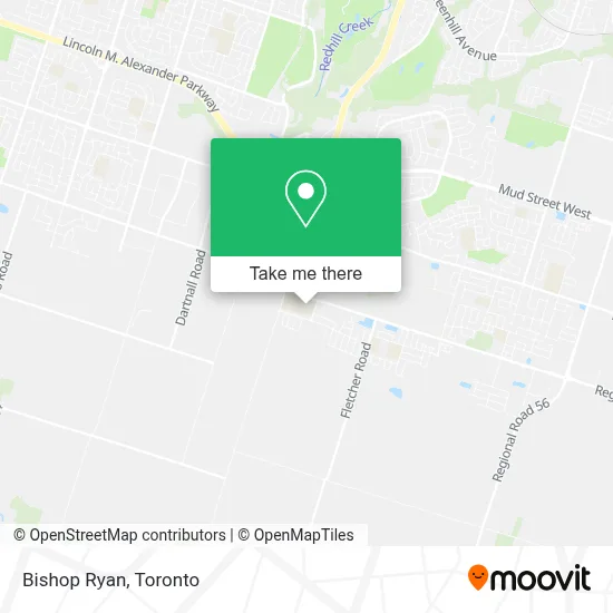 Bishop Ryan map