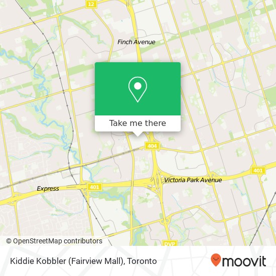 Kiddie Kobbler (Fairview Mall) map