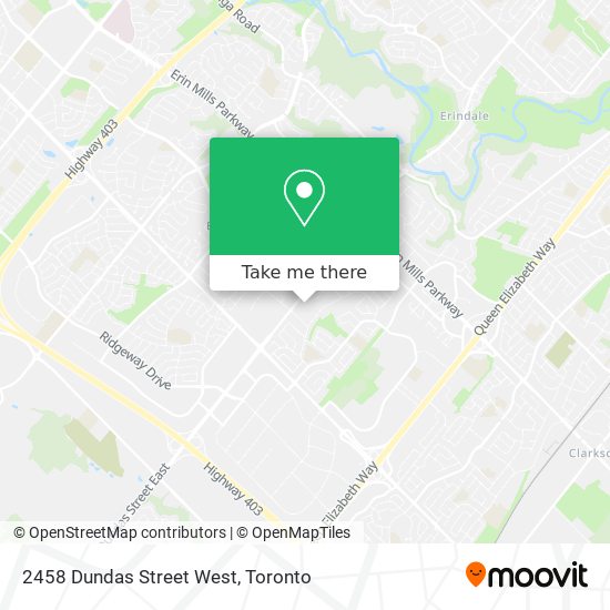2458 Dundas Street West map