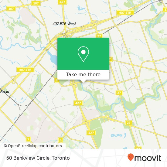 50 Bankview Circle map
