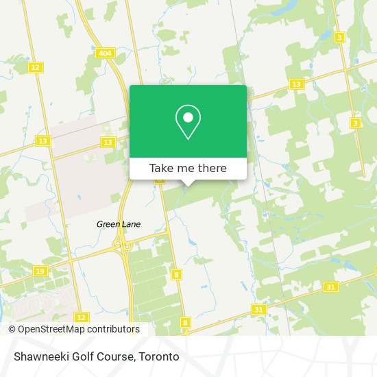 Shawneeki Golf Course map