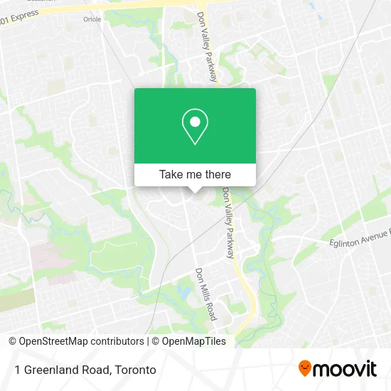 1 Greenland Road map