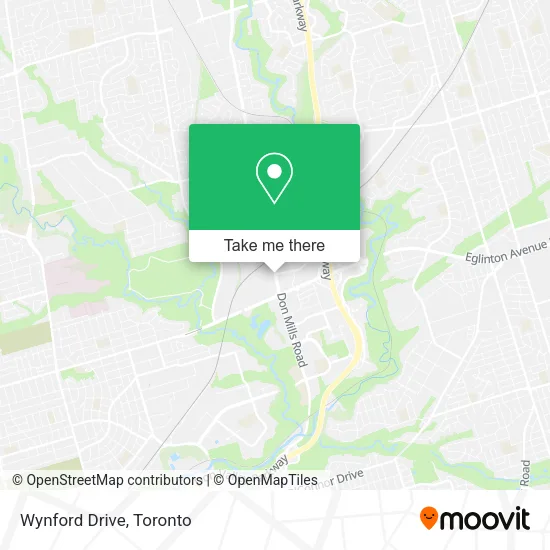 Wynford Drive map