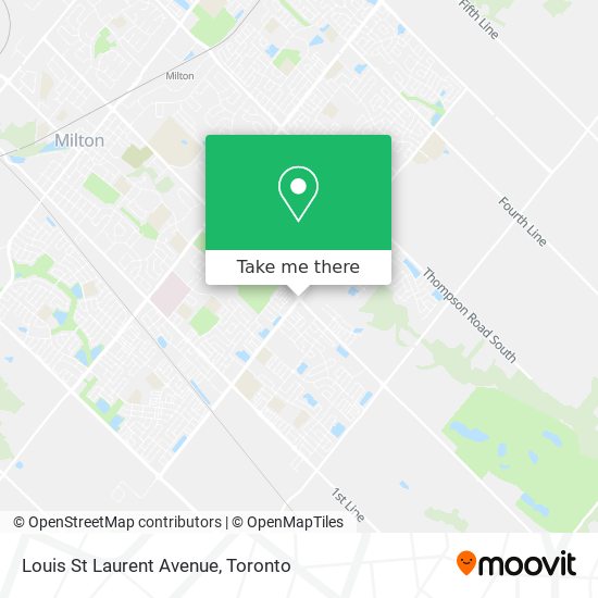 Louis St Laurent Avenue plan