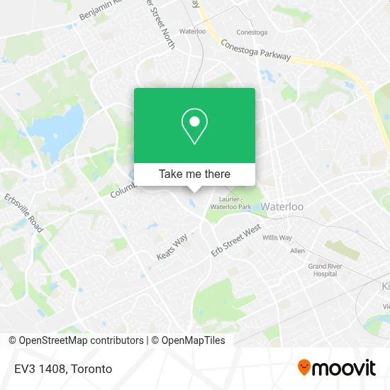 EV3 1408 map