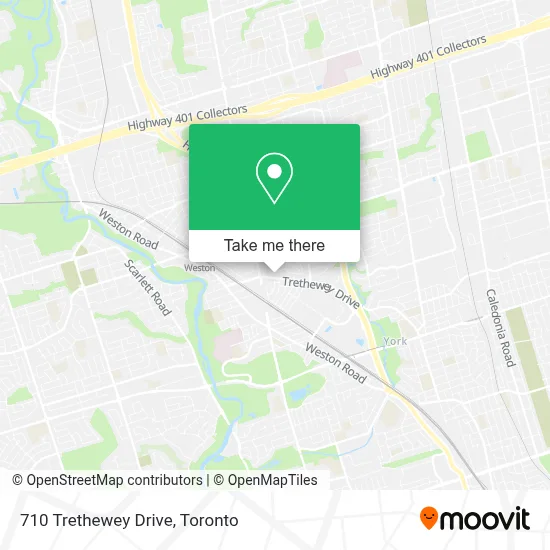 710 Trethewey Drive map