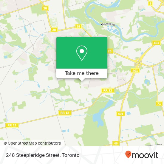 248 Steepleridge Street map