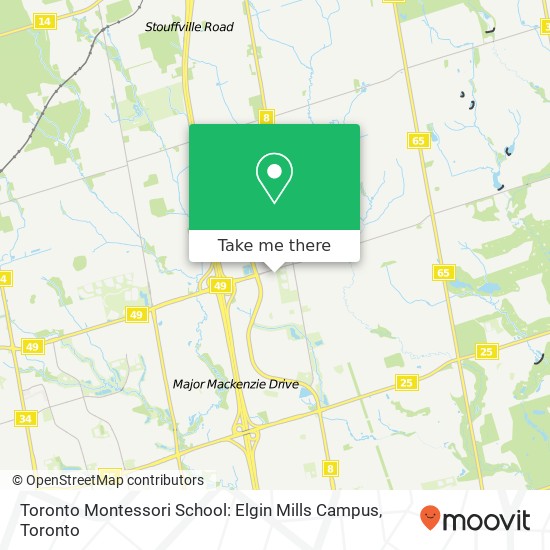 Toronto Montessori School: Elgin Mills Campus plan