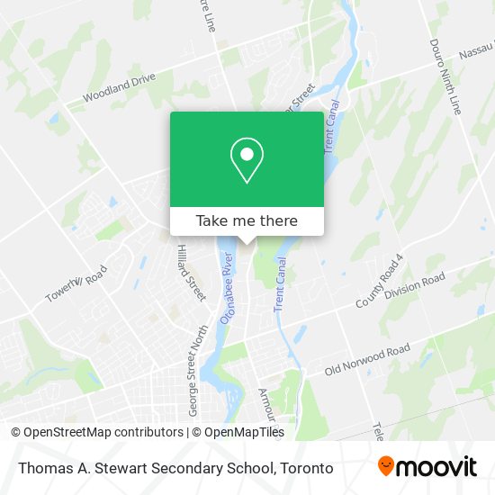 Thomas A. Stewart Secondary School map