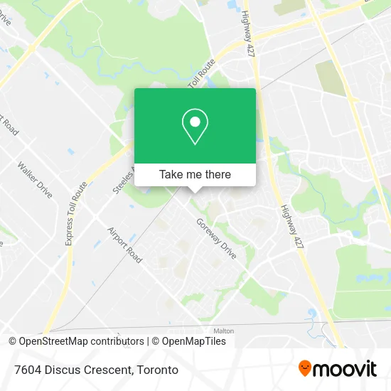 7604 Discus Crescent map