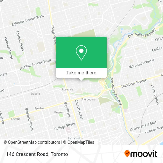 146 Crescent Road map