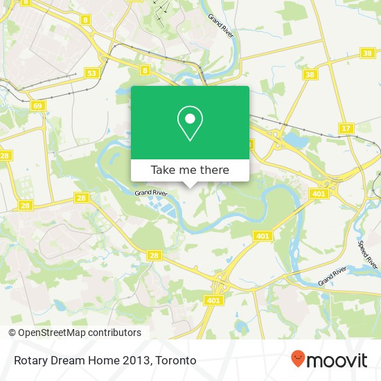 Rotary Dream Home 2013 map