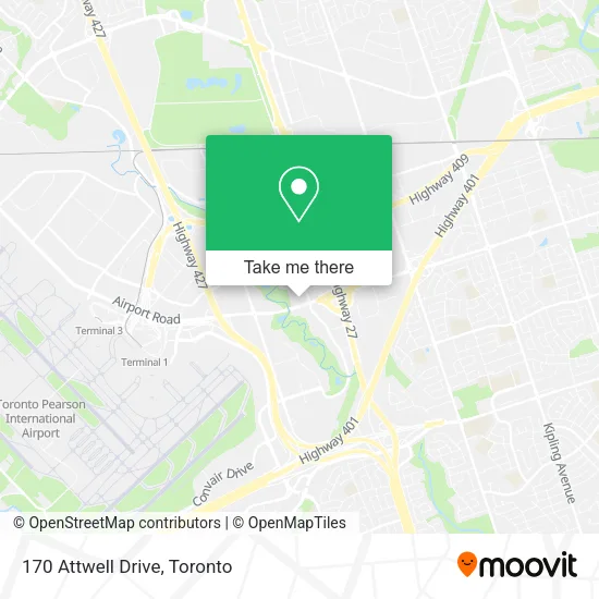 170 Attwell Drive map