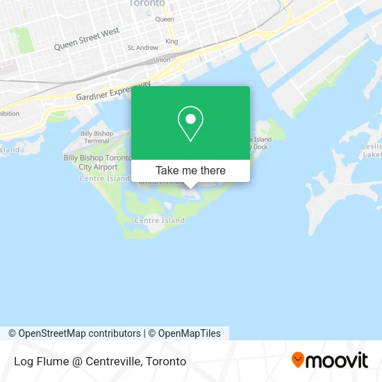 Log Flume @ Centreville map