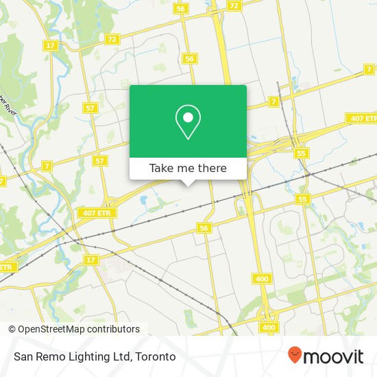 San Remo Lighting Ltd map