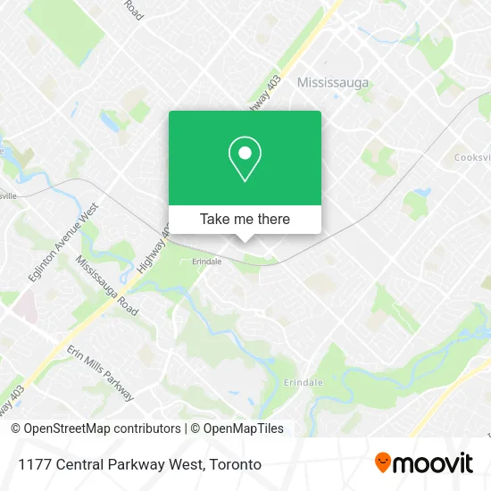 1177 Central Parkway West map