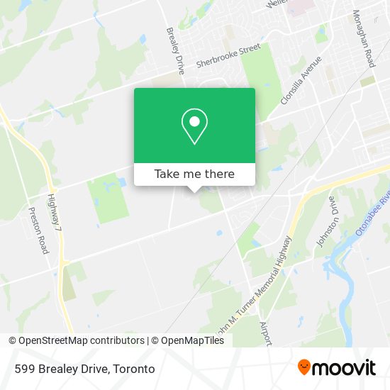 599 Brealey Drive map