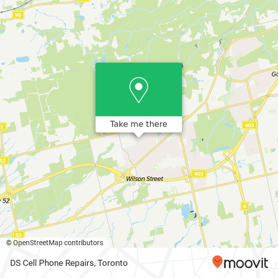 DS Cell Phone Repairs map