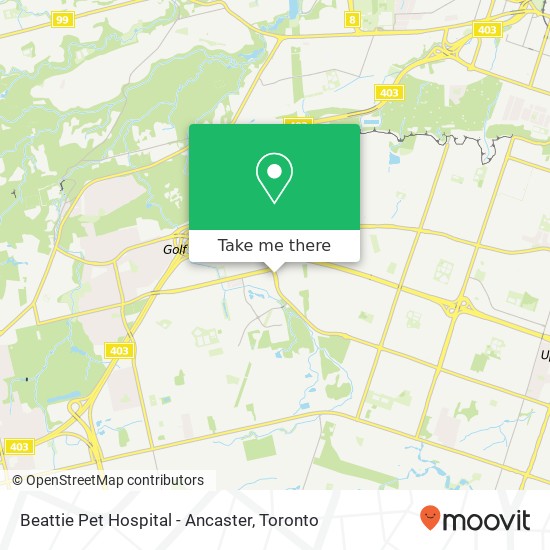 Beattie Pet Hospital - Ancaster plan