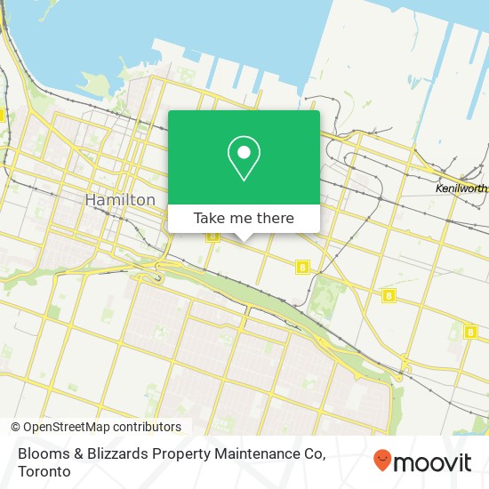 Blooms & Blizzards Property Maintenance Co map