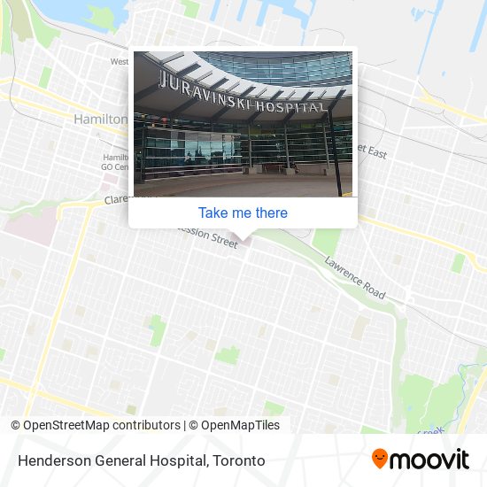 Henderson General Hospital map