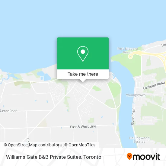Williams Gate B&B Private Suites map
